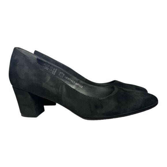 Eric Michael Shoes Heels Women's Size 38EU Black Gray - Picture 1 of 11